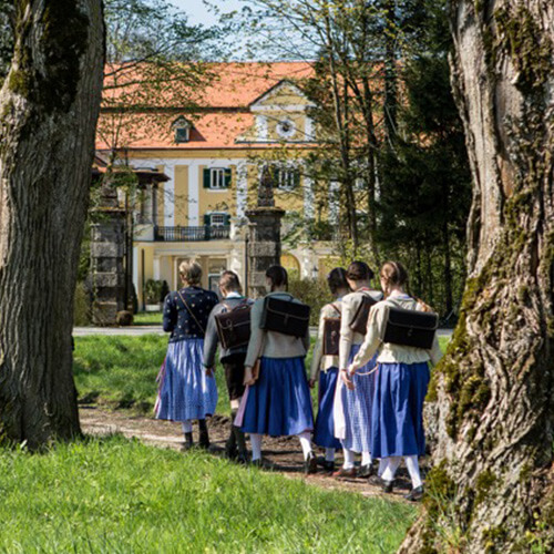 Schulmädchen